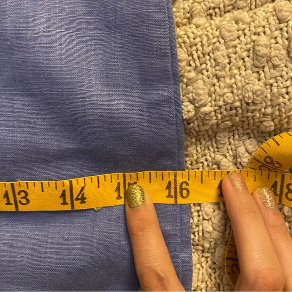 Vintage kids Lavender Blue shirt sleeve button down shirt dress periwinkle blue - Picture 9 of 13